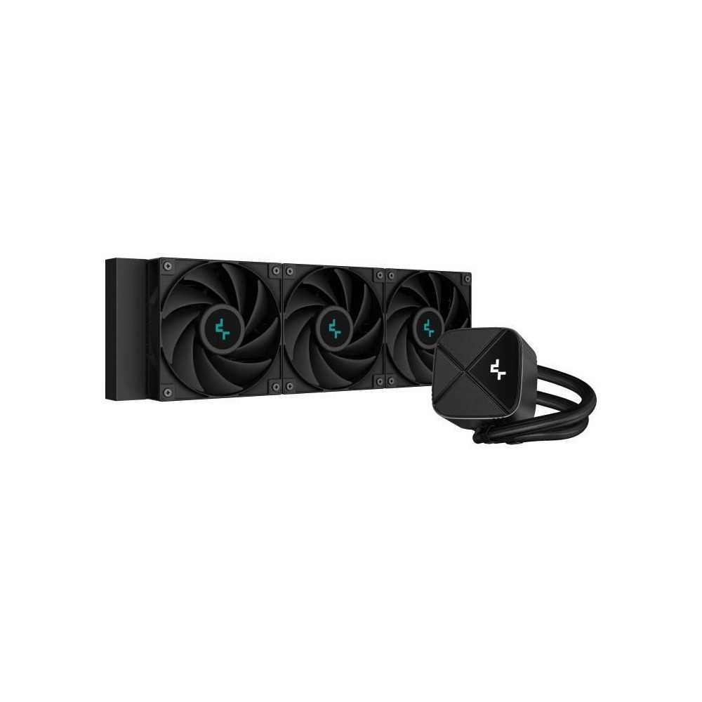 DEEPCOOL - LS720S Zero Dark - Watercooling AIO CPU - 3x120mm - Black