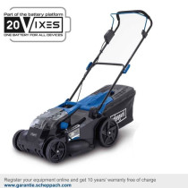 Tondeuse sans fil BC-MP430-X - coupe 43cm + mulching + ramassage + hau