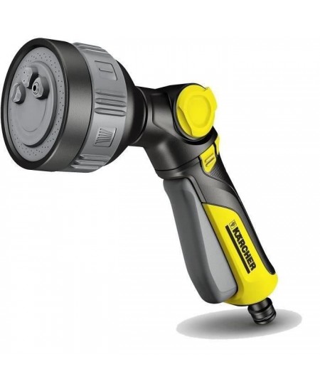 Pistolet d'arrosage Plus - KARCHER - Multifonction - Gâchette autobloquante et rotative - 4 formes de jets