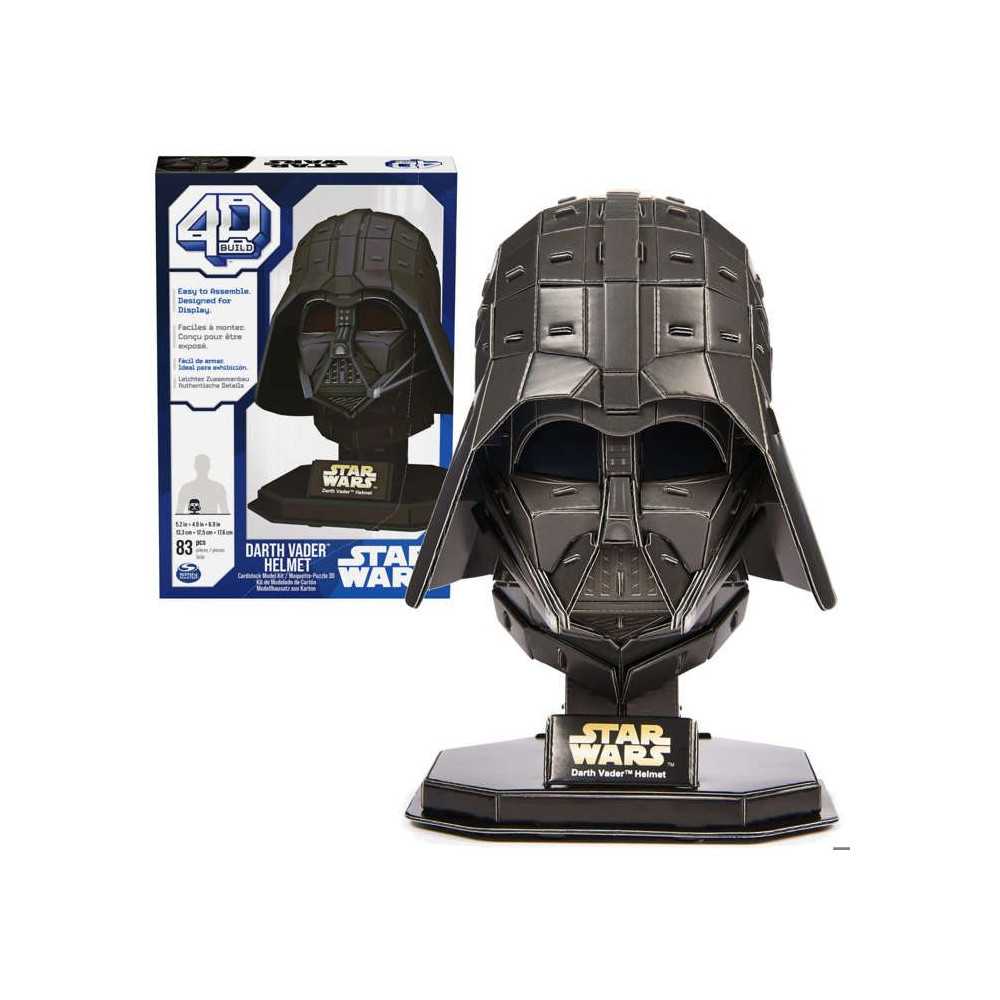 Spin Master Puzzle 4D Build Star Wars Star Wars Darth Vader Helmet 3D