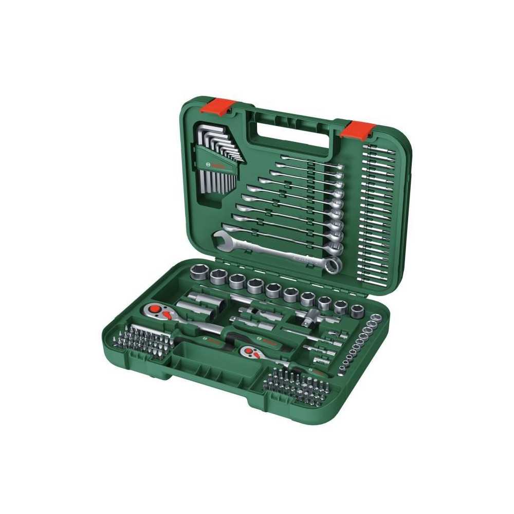 Bosch Advanced 132-Piece Hand Tool Set (for Heavy-Duty Fastening Tasks