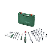 Bosch 57-piece ratchet set 1/4 + 1/2 (for various DIY projects 55 high