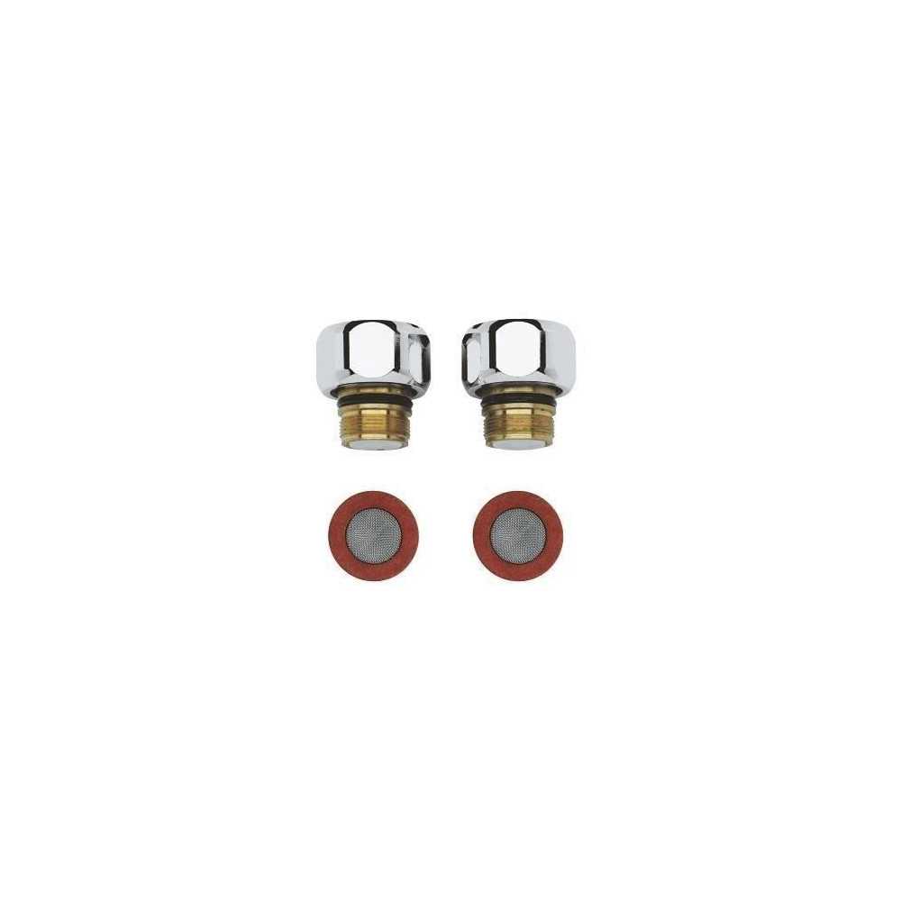 Grohe chromed anti-return valves 47189000