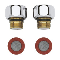 Grohe chromed anti-return valves 47189000