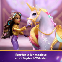 SPIN MASTER UNICORN AND WILDSTAR AND SOPHIA DOLL BOX Unicorn Academy