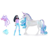 SPIN MASTER COFFRET LICORNE ET POUPEE GLACIER ET LAYLA Unicorn Academy