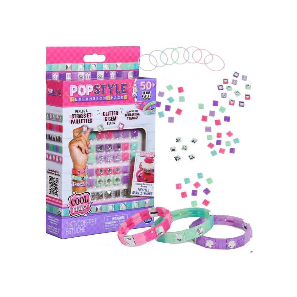 SPIN MASTER COOL MAKER - POP STYLE PACK STRASS AND GLITTER Pop Style B