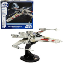 Star Wars - X-WING FIGHTER - 4D model to build - 28 cm