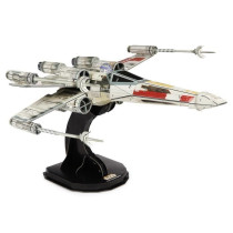 Star Wars - X-WING FIGHTER - 4D model to build - 28 cm