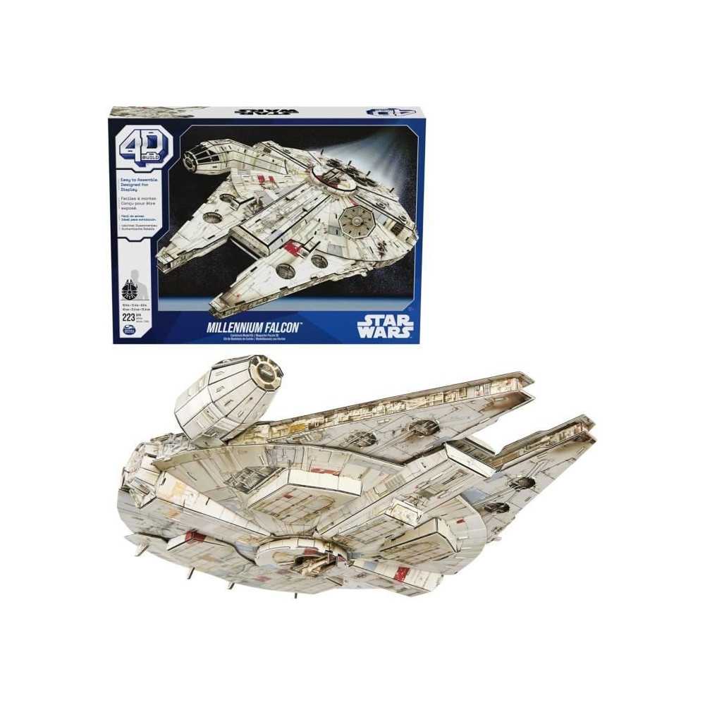 Star Wars - MILLENNIUM FALCON - 4D model to build - 48 cm