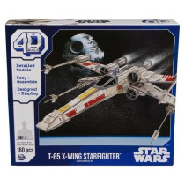 Star Wars - X-WING FIGHTER - 4D model to build - 28 cm