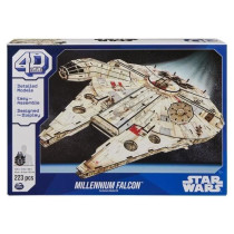 Star Wars - MILLENNIUM FALCON - 4D model to build - 48 cm