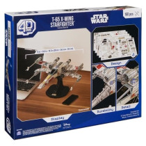 Star Wars - X-WING FIGHTER - 4D model to build - 28 cm