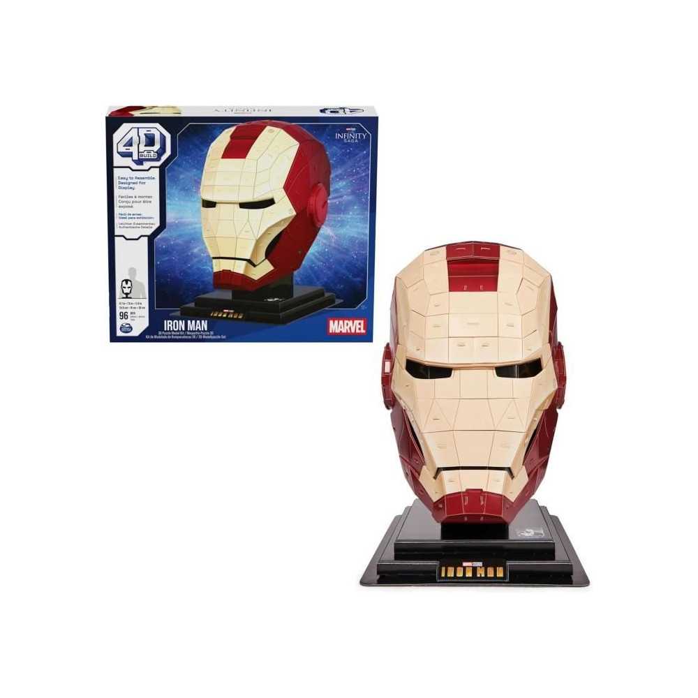 Marvel - IRON MAN HELMET - 4D model to build