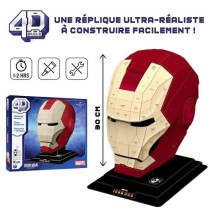 Marvel - IRON MAN HELMET - 4D model to build