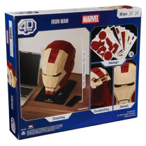 Marvel - IRON MAN HELMET - 4D model to build