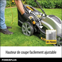 Tondeuse a gazon électrique - POWERPLUS - POWPG6290 - 1800 W - 460 mm