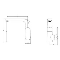 Rousseau Faucet Kitchen Mixer Davao - Without shower