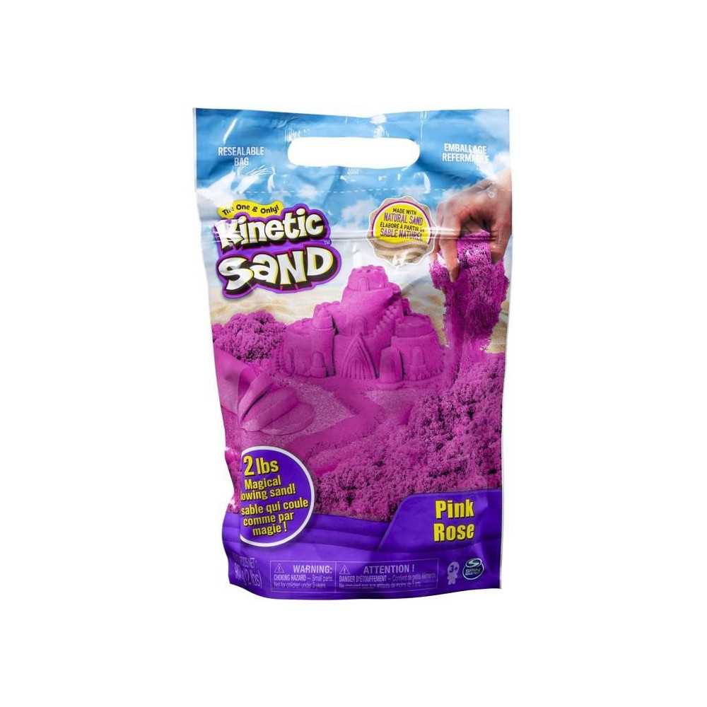 Kinetic Sand - Rose sand recharge - 907 grams - 3 years old