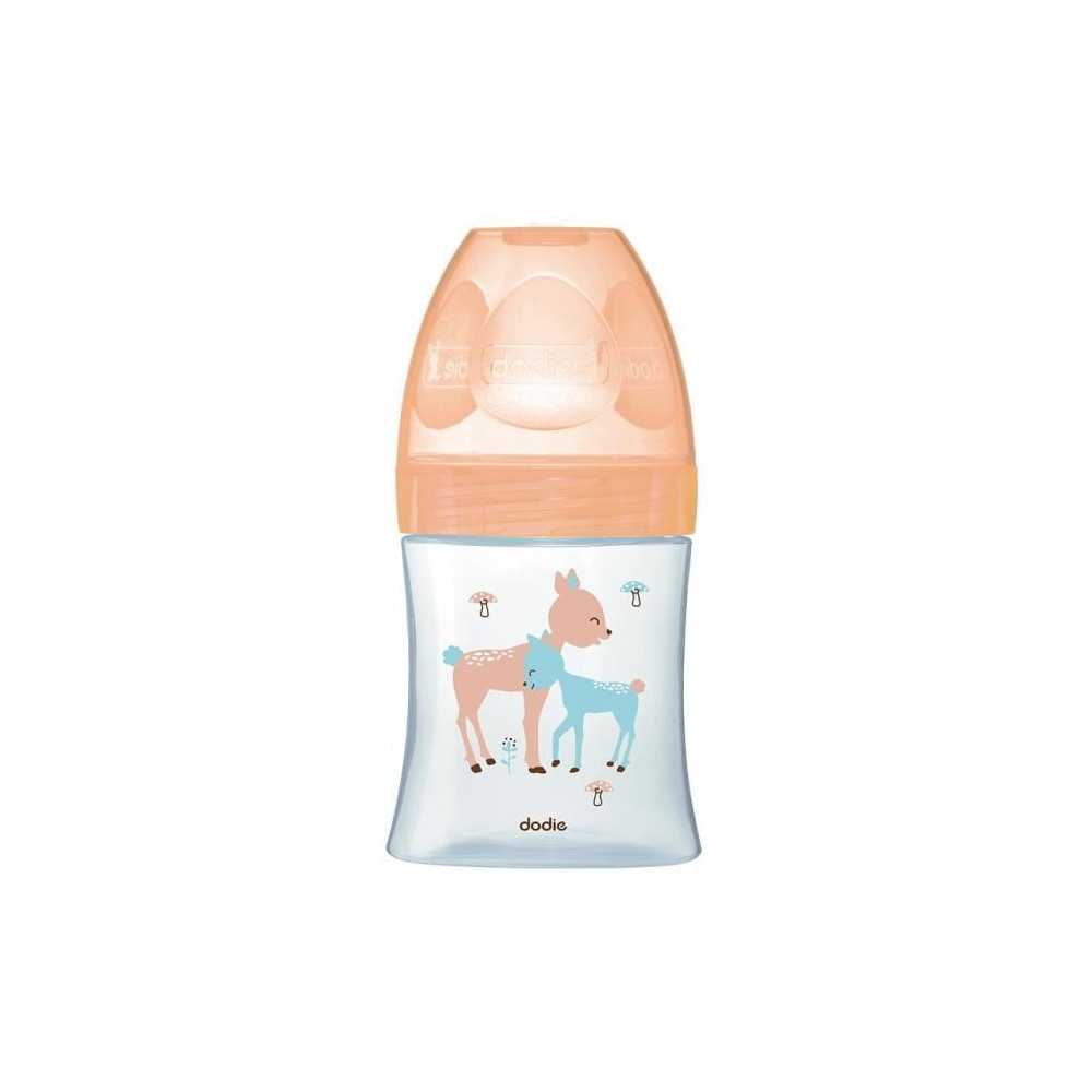 DODIE Baby Bottle Sensation Glass 150ml Beige Biche - 0-6 Months