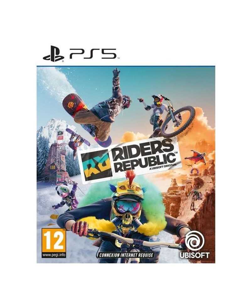 Jeu PS5 - Ubisoft - Riders Republic - Sports Extremes - Mode en ligne - PEGI 12+