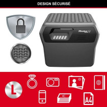 MASTER LOCK Safety Case / Safe - Fireproof and Waterproof - Electronic