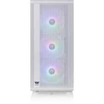 Mid-Tower PC Case without PSU - THERMALTAKE S200 TG ARGB (White) - ATX