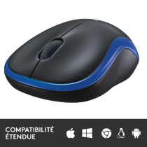 Logitech Wireless Optical Mouse - M185 Blue