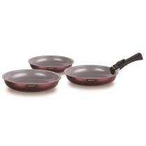 Set of 3 frying pans - ARTHUR MARTIN - AM8866 - All hobs including ind