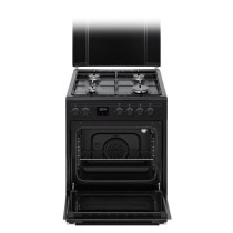 Cuisiniere gaz CONTINENTAL EDISON CECG60FCB1 - 4 feux - L59,8 x P61 xH