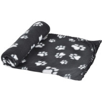 Plaid Pattou polyester - 100x70 cm - Black - For dog