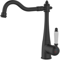 Kitchen mixer tap - EDOUARD ROUSSEAU - RETRO - Black