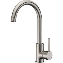 Rousseau Kitchen mixer Køben - Without shower - stainless steel gray