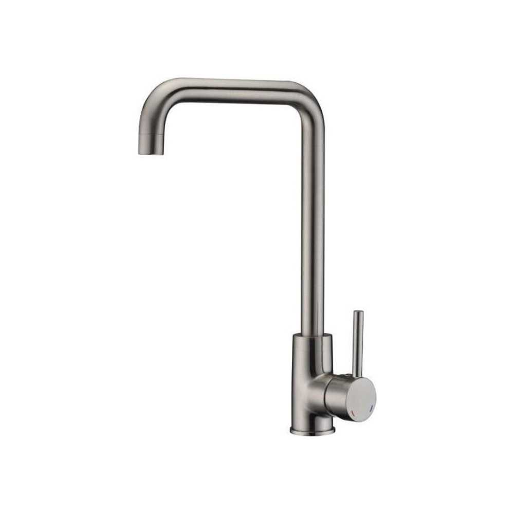 Rousseau Faucet Kitchen Mixer Kilo - Without shower - Stainless steel