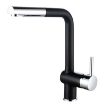 ROUSSEAU Kitchen mixer tap Matsouko - With hand shower - Chrome gray a