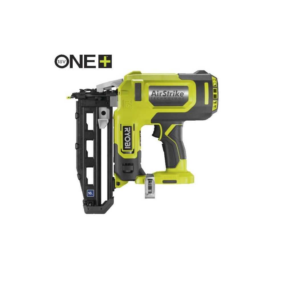 RYOBI - Cloueur de finition 16G a air comprimé 18V ONE+ pointe de 19