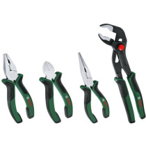 Bosch - Set of 4 pliers (precise and durable diagonal cutting, univers