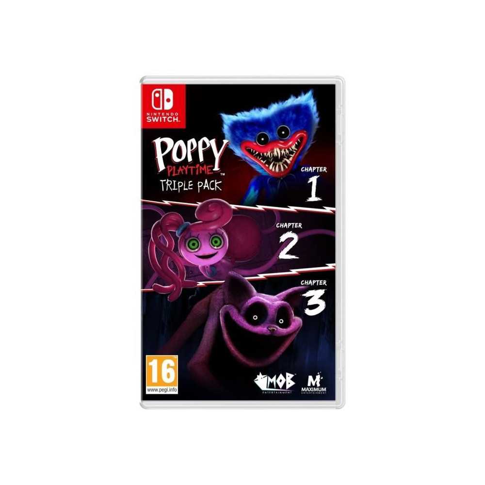 Poppy Playtime Triple - Pack Nintendo - Jeu Nintendo Switch