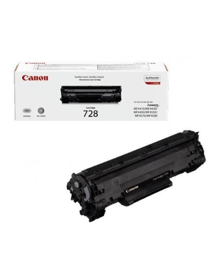 Cartouche de toner CANON 728 Noir pour ImageCLASS MF4750 - Rendement 2100 pages