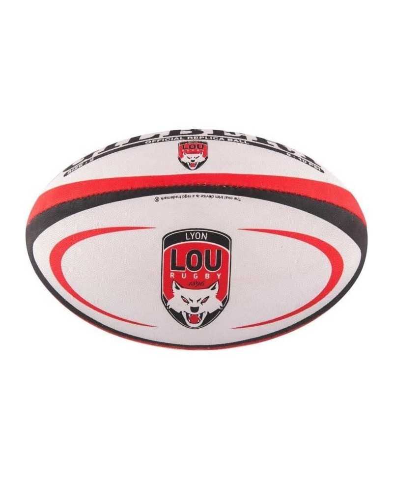 GILBERT Ballon de rugby T5 réplique équipe de Lyon