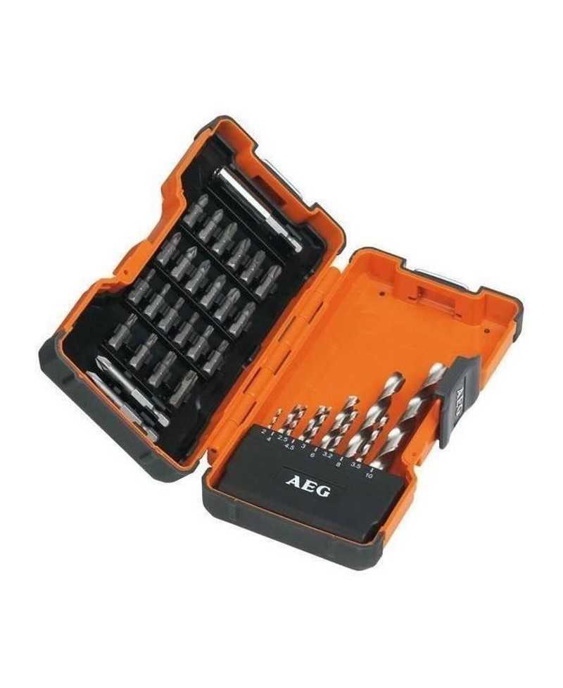 AEG - Coffret 35 pieces embouts de vissage et perçage