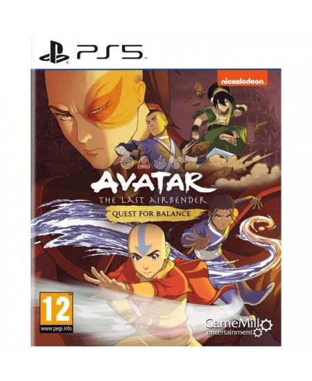 Avatar The Last Airbender Quest for Balance - Jeu PS5