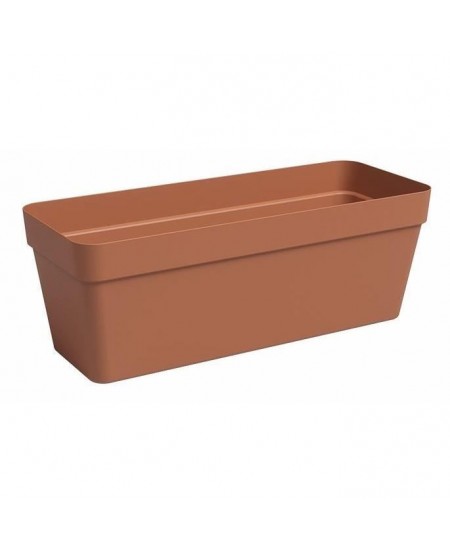 Jardiniere - Plastique - Terre cuite - Rectangulaire - L49,9 x P20 x H18,1cm - ARTEVASI