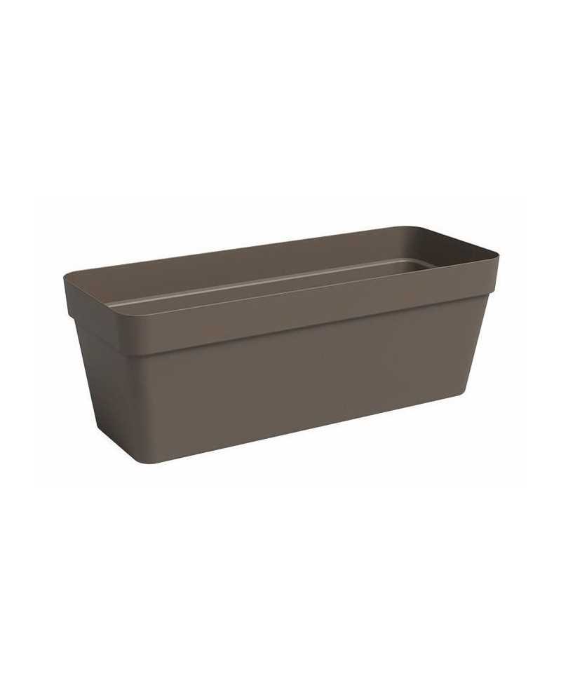 Jardiniere - Plastique - Bronze - Rectangulaire - L49,9 x P20 x H18,1cm - ARTEVASI