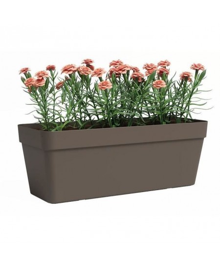 Jardiniere - Plastique - Bronze - Rectangulaire - L49,9 x P20 x H18,1cm - ARTEVASI