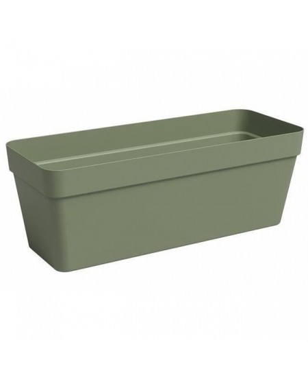 Jardiniere - Plastique - Vert Cendre� - Rectangulaire - L49,9 x P20 x H18,1cm - ARTEVASI