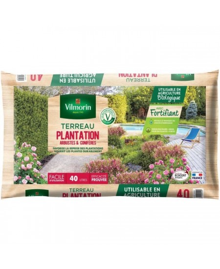 Terreau plantations haies - VILMORIN - 40 L