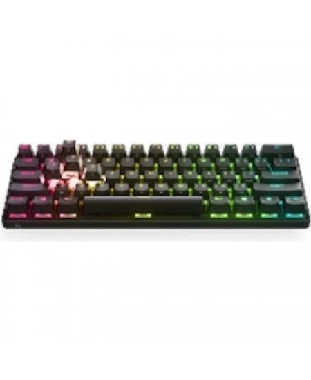 Clavier Gaming - AZERTY - STEELSERIES - Apex Pro Mini Wireless FR - Sans Pavé Numérique - Rétroéclairé - Noir