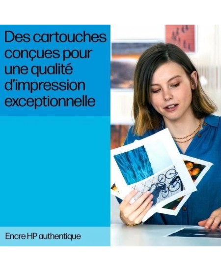 HP 305 Pack de 2 Cartouches d'Encre Noire et Trois Couleurs Authentiques (6ZD17AE)