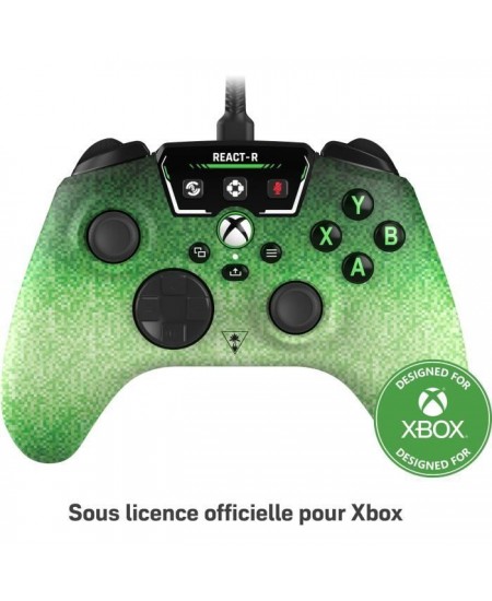 Manette de jeu filaire - TURTLE BEACH - REACT-R - Pixel - Xbox & Windows